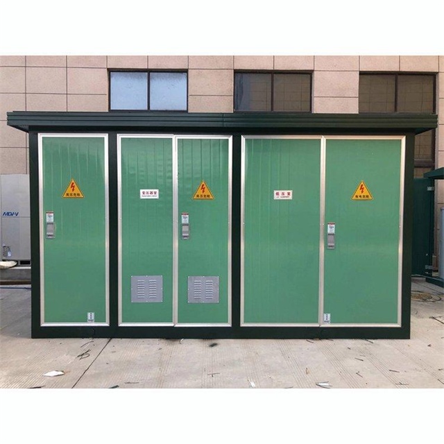 阿尔山1600KVA欧式箱式变压器